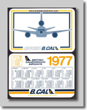 Pocket Calendar 1977